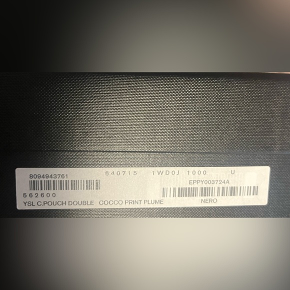 YSL Double Wallet on Chain - Picture 3 of 3